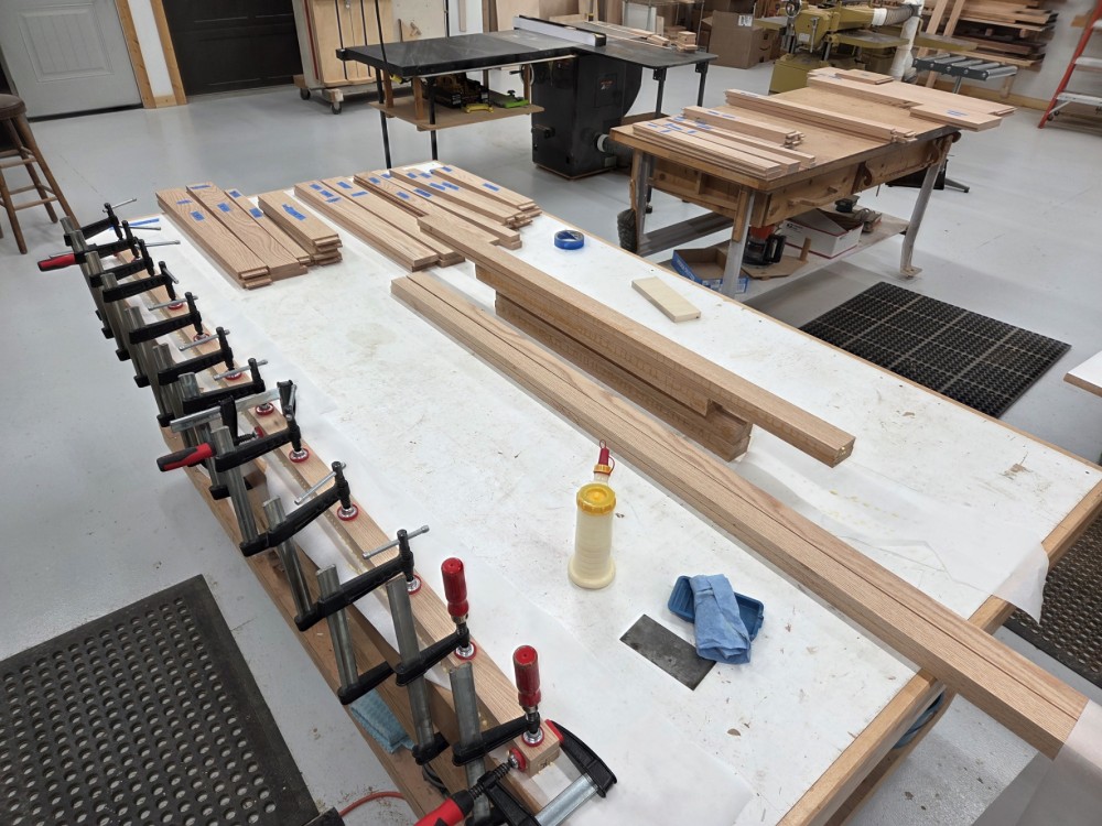 Gluing up Pieces & Parts