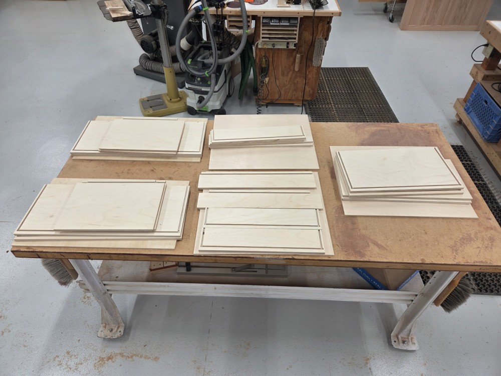 Pieces & Parts for 5 Drawers