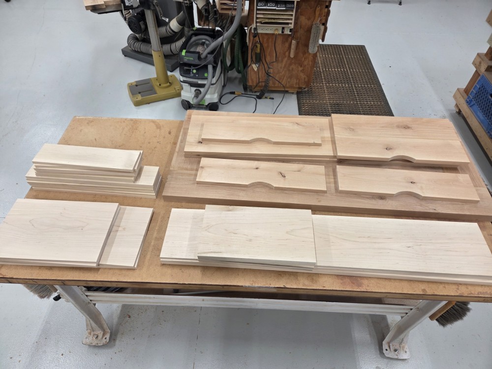 Drawer Pieces and Parts